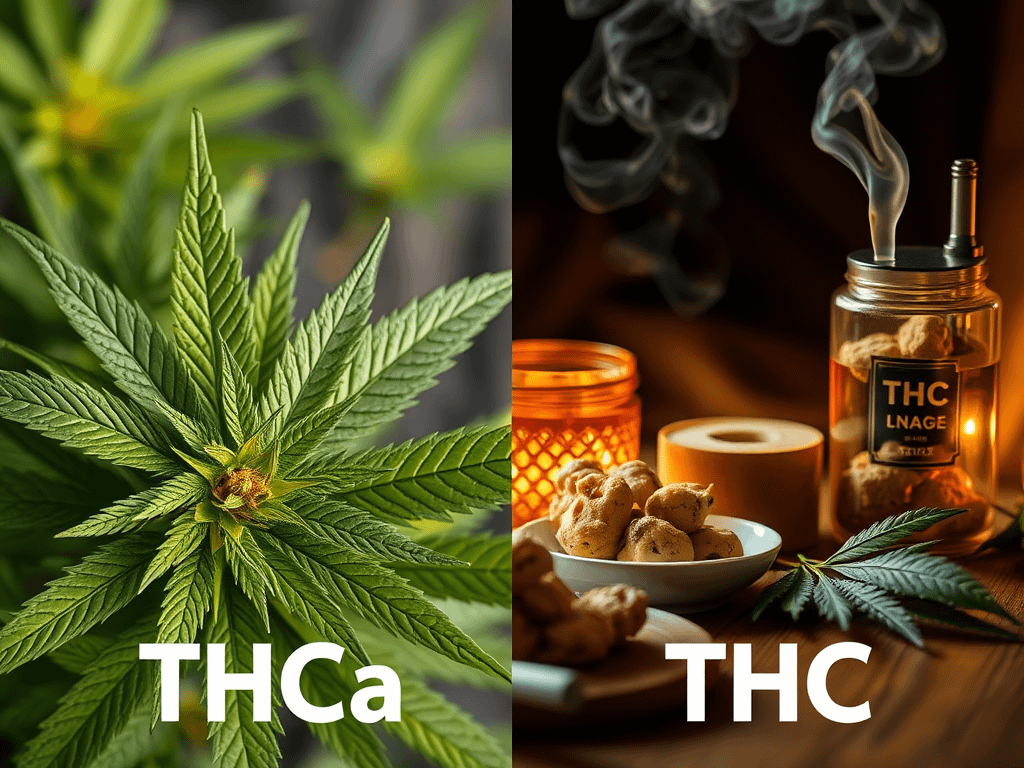 THCa vs THC Flower